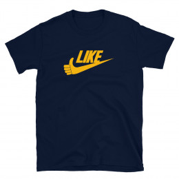 Like Logo (Dark Tees) - Short-Sleeve Unisex T-Shirt (Ref. 023)