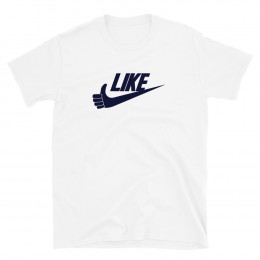 Like Logo (Light Tees) - Short-Sleeve Unisex T-Shirt (Ref. 024)