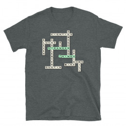 Scrabble Things - Short-Sleeve Unisex T-Shirt (Ref. 018)